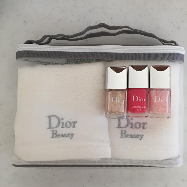 Dior ディオール ヴェルニ ネイルエナメル マニキュア ハンドタオル セット