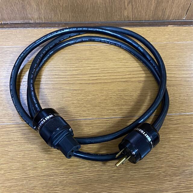 WATTEGATE シールド電源ケーブル　2m  スマホ/家電/カメラのオーディオ機器(その他)の商品写真