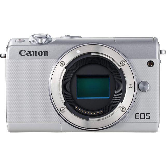 カメラCanon ミラーレス一眼カメラ EOS M100 EOSM100WH-BODY