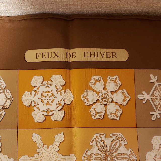 エルメス★スカーフ　カレ★FEUX DE L'HIVER(冬の火)★新品未使用 3