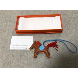 エルメス(Hermes)の【美品】HERMES エルメス　ロデオ　ロデオチャーム　PM ゴールド(バッグチャーム)