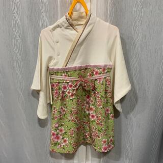 スイートマミー　袴　ロンパース　サイズ:50-70(和服/着物)