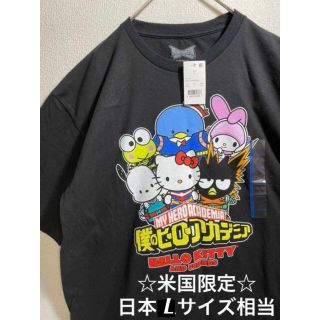 ☆日本未入荷☆ 新品　ヒロアカ　サンリオ　コラボ　Tシャツ(Tシャツ/カットソー(半袖/袖なし))