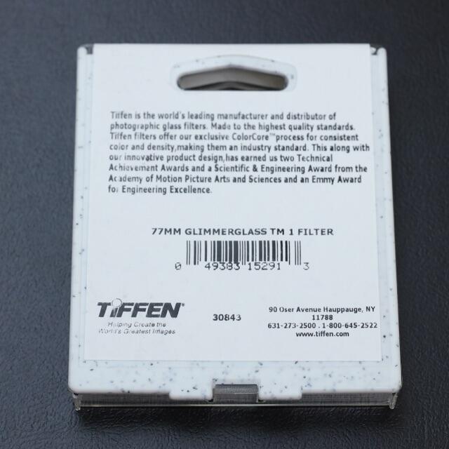 Tiffen 77mm Glimmerglass 1 フィルター スマホ/家電/カメラのカメラ(フィルター)の商品写真