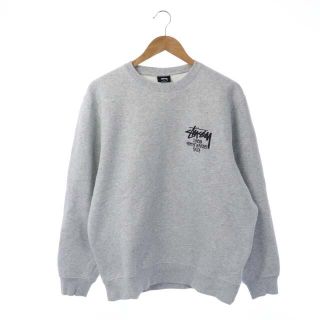 海外限定 ステューシー Stussy トレーナー 黒赤 M 裏起毛