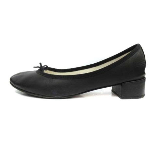 repetto(レペット)のレペット バレエシューズ リボン 39.5 25.0cm 黒 レディースの靴/シューズ(バレエシューズ)の商品写真