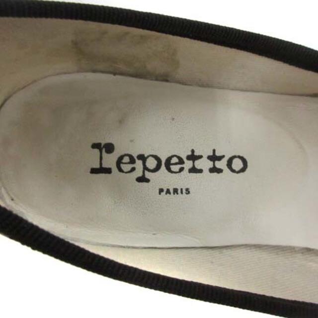 repetto(レペット)のレペット バレエシューズ リボン 39.5 25.0cm 黒 レディースの靴/シューズ(バレエシューズ)の商品写真