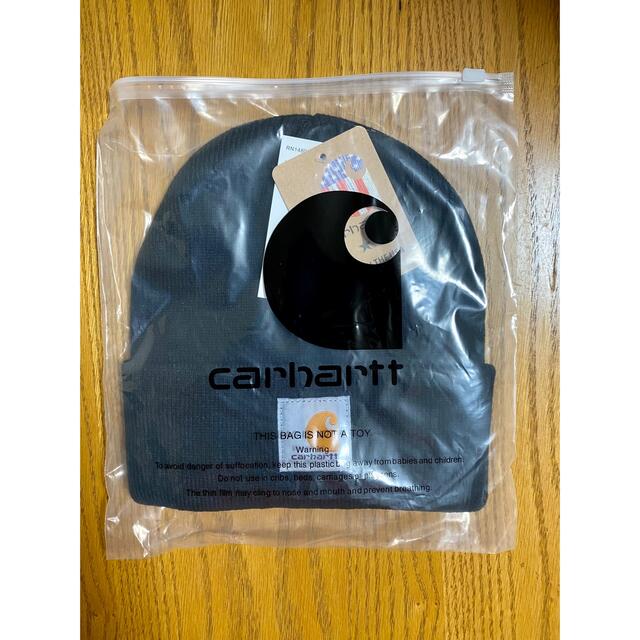 carhartt(カーハート)の【新品未使用品★ニット帽】カーハート★ニットキャップ★ユニセックス★ブラック メンズの帽子(ニット帽/ビーニー)の商品写真