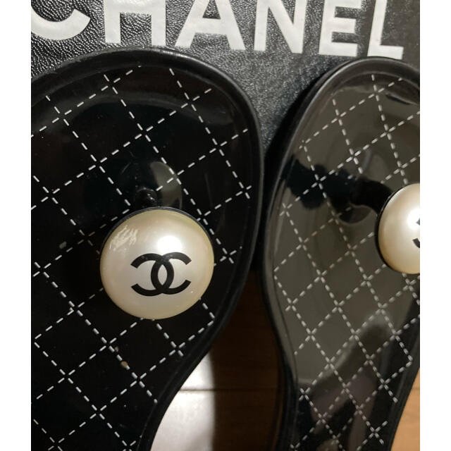CHANEL(シャネル)のCHANEL ロゴ　サンダル レディースの靴/シューズ(サンダル)の商品写真