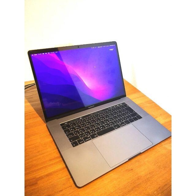 《再度値下げ》MacBook Pro 2018 15インチ　MR942J/Aメーカー名