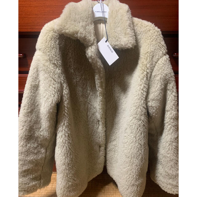 AURALEE オーラリー WOOL BOA BIG BLOUSON 【送料関税無料】 48%割引