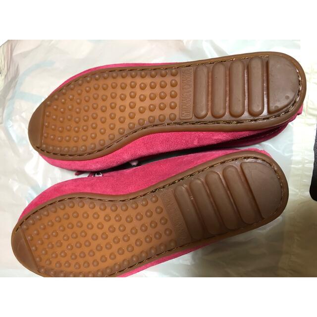 Minnetonka(ミネトンカ)のミネトンカ モカシン　ピンク　サイズ5 レディースの靴/シューズ(スリッポン/モカシン)の商品写真