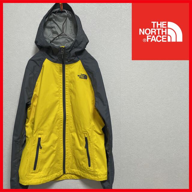 THE NORTH FACE(ザノースフェイス)の美品 ノースフェイス HYVENT 黄色 マウンテンパーカー レディースXs レディースのジャケット/アウター(ナイロンジャケット)の商品写真