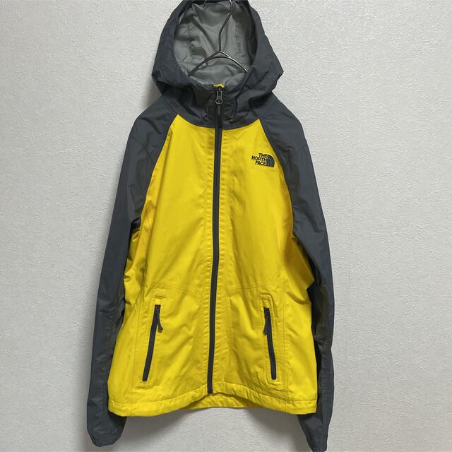 THE NORTH FACE(ザノースフェイス)の美品 ノースフェイス HYVENT 黄色 マウンテンパーカー レディースXs レディースのジャケット/アウター(ナイロンジャケット)の商品写真