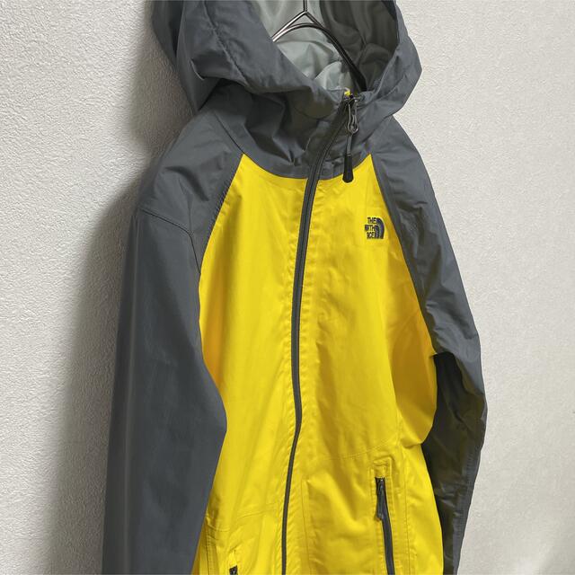 THE NORTH FACE(ザノースフェイス)の美品 ノースフェイス HYVENT 黄色 マウンテンパーカー レディースXs レディースのジャケット/アウター(ナイロンジャケット)の商品写真