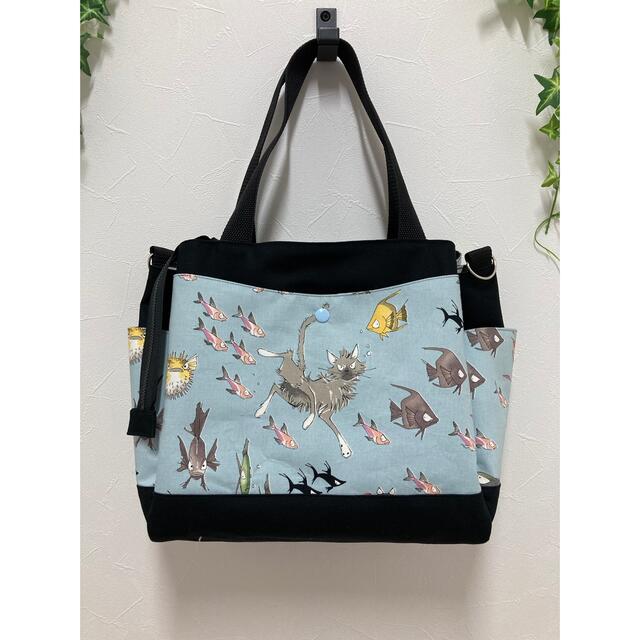 人気100%新品 3roomsバッグ 魚の通販 by よーみ|ラクマ ねこ ハンドバッグ 得価再入荷