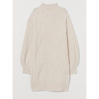 エイチアンドエム(H&M)のH&Mニットワンピース(ミニワンピース)