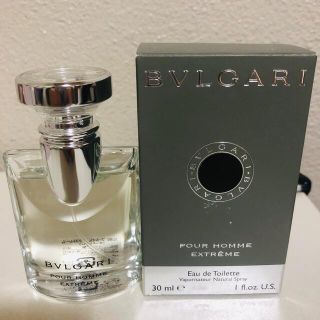 ブルガリ(BVLGARI)のブルガリ　プールオム　エクストレーム(オードトワレ)   30ml(香水(男性用))