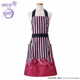 アナスイ(ANNA SUI)の♡ANNA SUI × 鬼滅の刃♡ ホルターネックエプロン 竈門禰󠄀豆子 バラ(キャラクターグッズ)