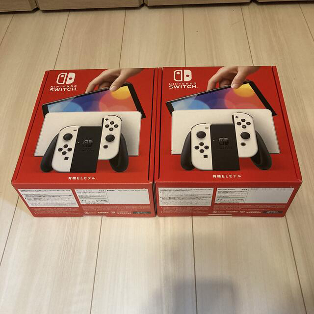 【店舗印なし】NINTENDO SWITCH 有機ELモデル　2台