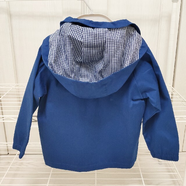 青いコート キッズ/ベビー/マタニティのキッズ服男の子用(90cm~)(コート)の商品写真