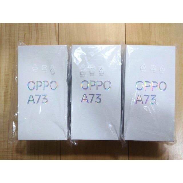 OPPO A73 SIMフリー ３台セット - スマートフォン本体