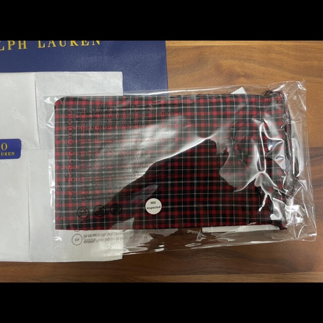 POLO RALPH LAUREN(ポロラルフローレン)のPOLO マスクケース　ホリデーカラー　S\M レディースのファッション小物(その他)の商品写真