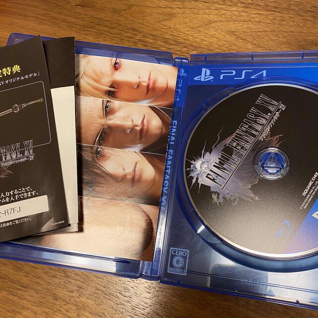 ファイナルファンタジーXV PS4 エンタメ/ホビーのゲームソフト/ゲーム機本体(その他)の商品写真