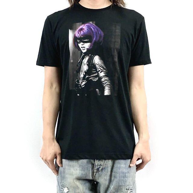 【プリント Tシャツ】新品 キックアス ヒットガール ストリート ファッション