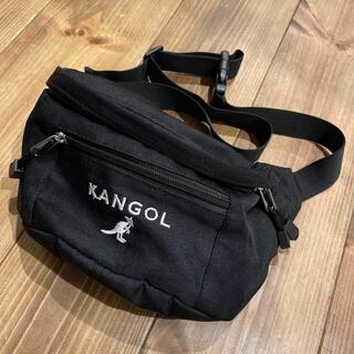 カンゴール(KANGOL)のKANGOL ショルダーバッグ　黒(ショルダーバッグ)