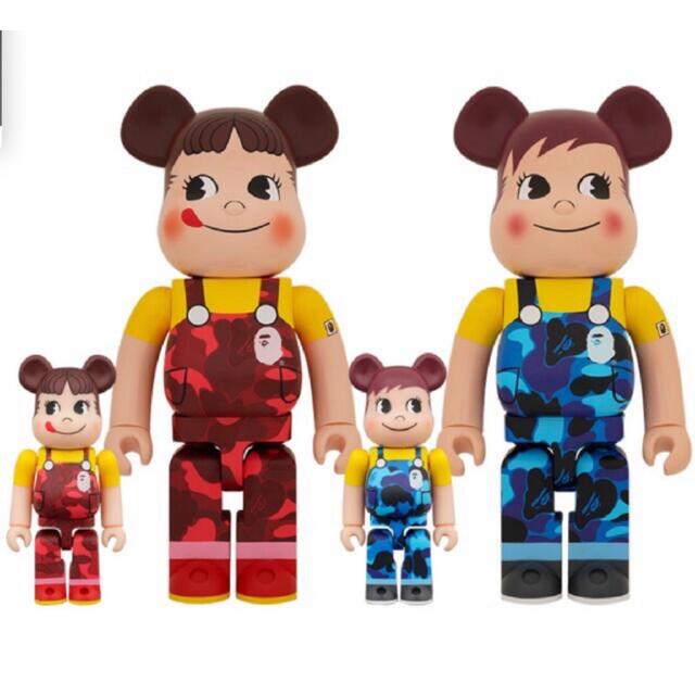 都内で BE＠RBRICK ペコちゃん & ポコちゃん100％ & 400％(4体セット