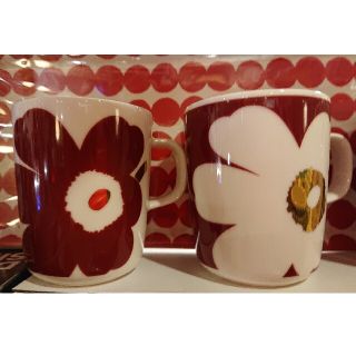 マリメッコ(marimekko)の新品★限定★マリメッコmarimekkoマグカップセット★北欧★送料込(食器)