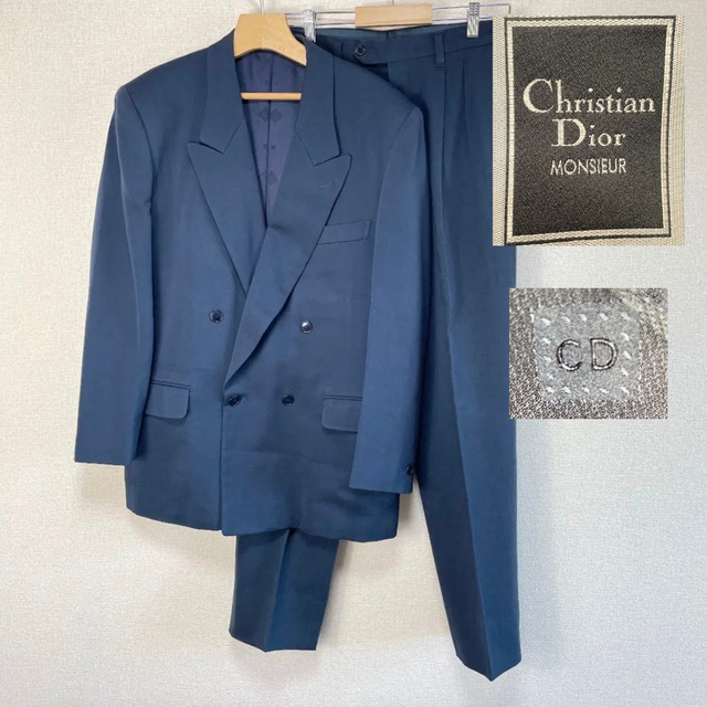 Christian Dior セットアップ vintage ダブル 菅田将暉 - www 