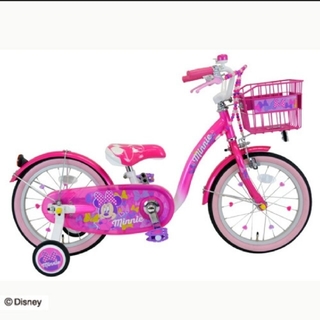 ディズニー(Disney)のミニー 自転車 16インチ(自転車)