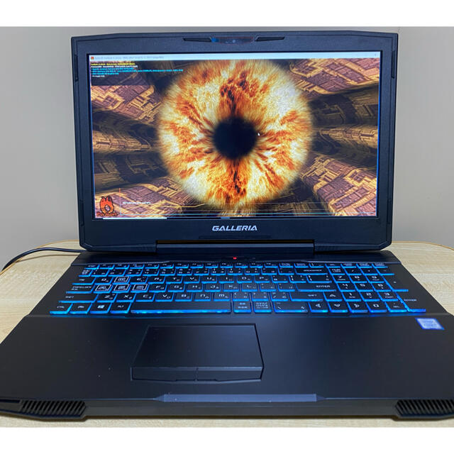 DELL(デル)のgalleria gkf1050tgt i7 7700hq gtx1050ti スマホ/家電/カメラのPC/タブレット(ノートPC)の商品写真