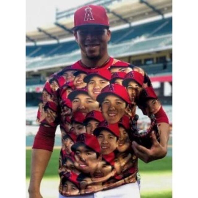 大谷翔平選手 顔だらけTシャツ XL 非売品 限定コレクターズ
