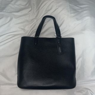 バーニーズニューヨーク(BARNEYS NEW YORK)のyasu様専用　BARNEYS NEWYORK  レザートートバッグ　ブラック(トートバッグ)