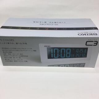 セイコー(SEIKO)の新品未使用　セイコー  SEIKO デジタル電波時計　C3 DL305W (置時計)