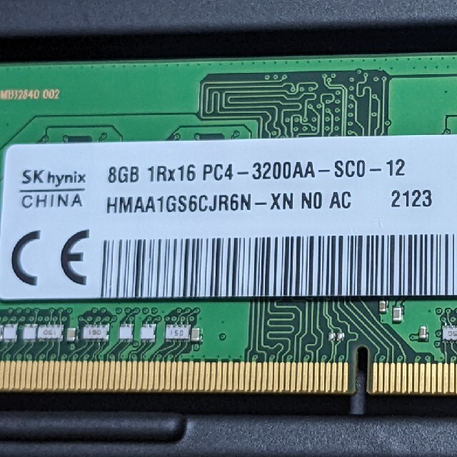 PCメモリ DELL SKhynix SODIMM 8GB DDR4-3200