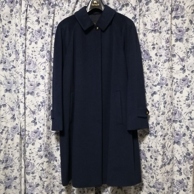 BURBERRY - 【美品】Burberrys アンゴラ ウール ステンカラーコートの