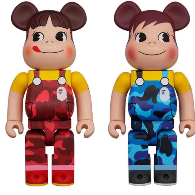 BE＠RBRICK BAPE(R) × ペコちゃん & ポコちゃん 1000% www