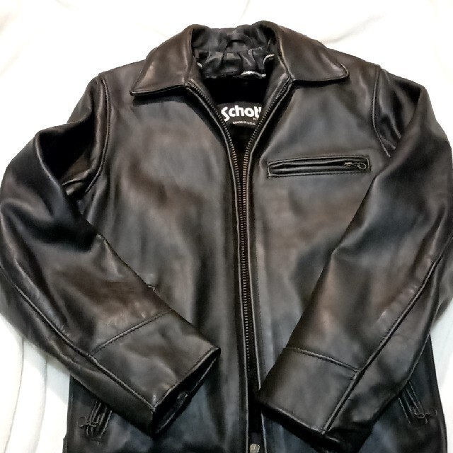 schott - 専用❗【廃盤】❗ schott AT101 サイズ34 ボアライナー付 黒