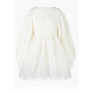 ★完売商品★bibiyのGISELLE KNIT PUFF OP(ひざ丈ワンピース)