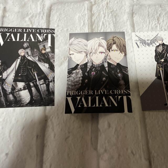 BANDAI(バンダイ)のTRIGGER LIVE CROSS VALIANT 特典ポストカード3点 エンタメ/ホビーのアニメグッズ(カード)の商品写真