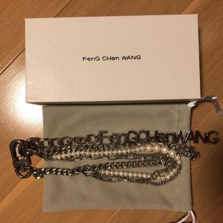 マルタンマルジェラ(Maison Martin Margiela)のfeng chen wang フェンチェンワン　パールコンビネックレス(ネックレス)