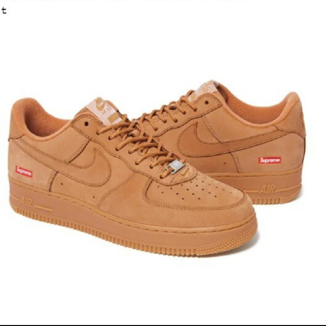 supreme nike air force 1 low w sp wheat