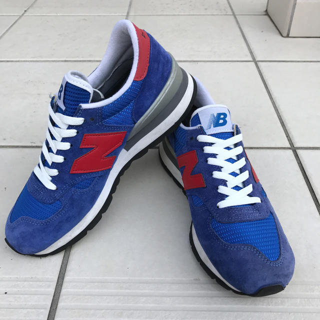 New Balance - 【中古美品】new balance M990SB made in USA 青 New Balance - 【中古美品】new balance M990SB made in USA 青