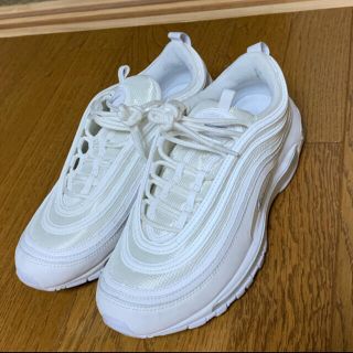 ナイキ(NIKE)の美品　エアマックス97 ホワイト　26.5(スニーカー)