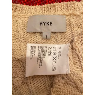 hyke ハイク 20SS tilden sweater ボレロ 最終値下げの通販 by M