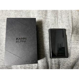 アイリバー(iriver)のKANN ALPHA - Astell&Kern ケース付き　黒(ポータブルプレーヤー)